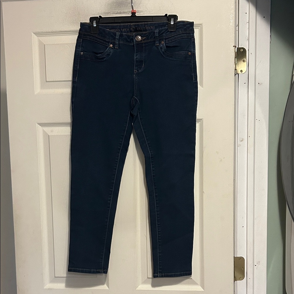 Simply Vera Vera Wang Skinny Ankle Jeans Size 4 Blue